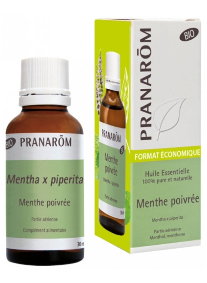 PRANAROM Pranarôm Organic Peppermint Essential Oil (Mentha x Piperita) 30ml - Image 1